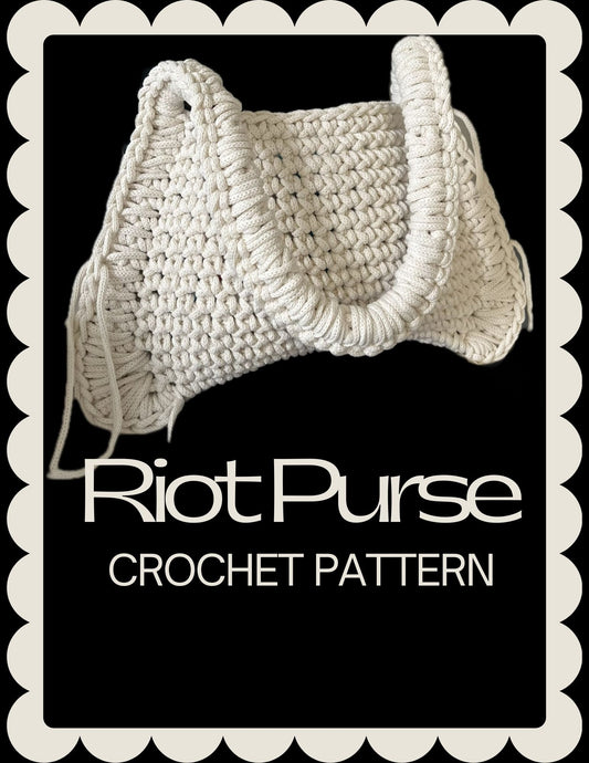 Riot Crochet Purse Pattern