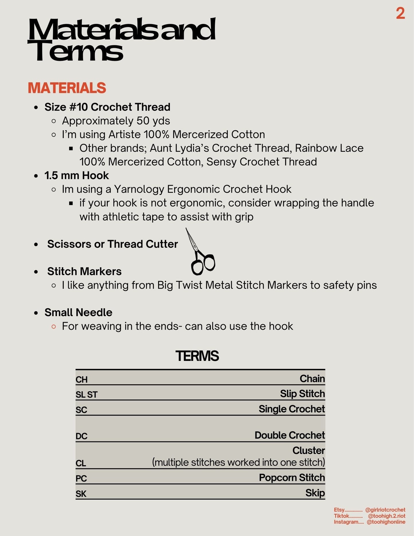 Micro Crochet Purse Pattern