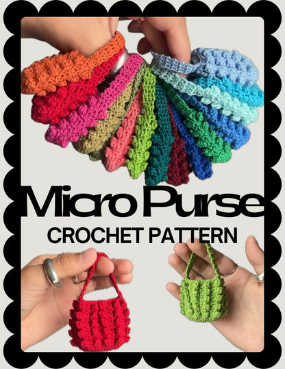 Micro Crochet Purse Pattern